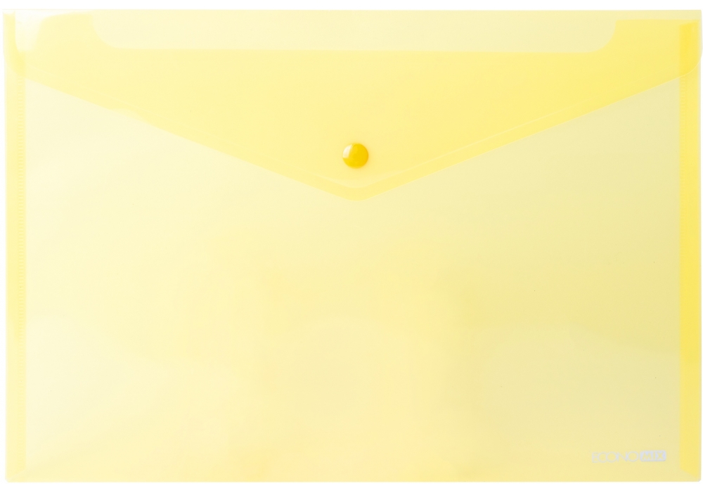 Папка на кнопці ECONOMIX А4, жовта (E31301-05)